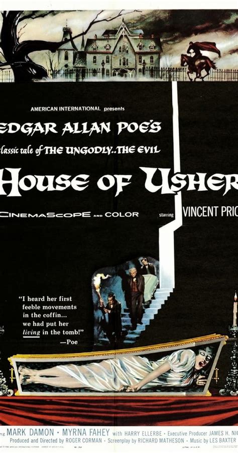 imdb house of usher|fall of the house usher 1960 vincent price.